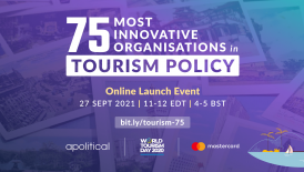 Top 75 Most Innovative Organisations in Tourism Policy: Launch Event